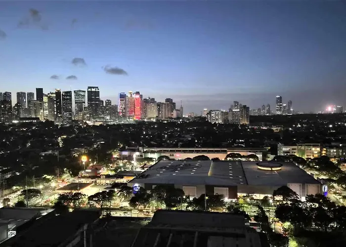 View With Balcony At Kasara Residences C5 Pasig 4* Manila