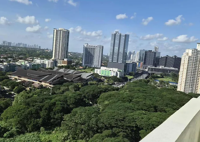 View With Balcony At Kasara Residences C5 Pasig 4* Manila